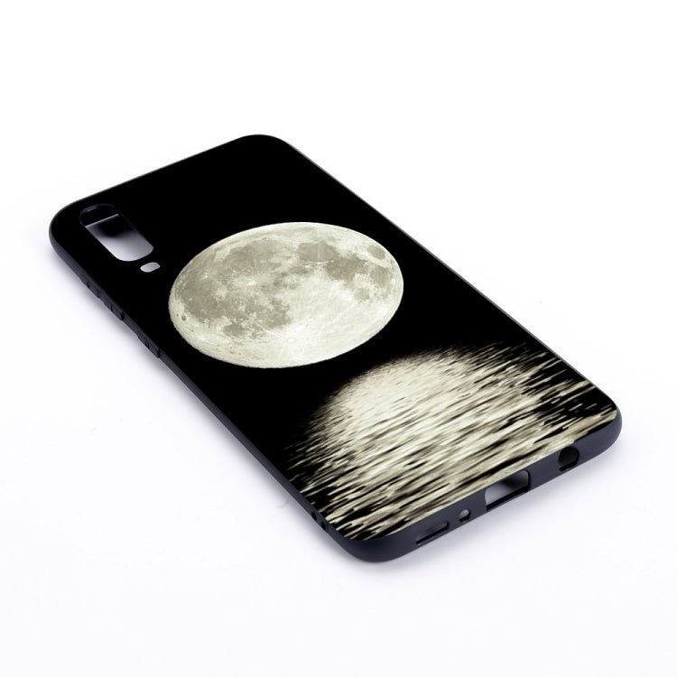 Moon Painted Pattern Soft TPU Case for Galaxy A70