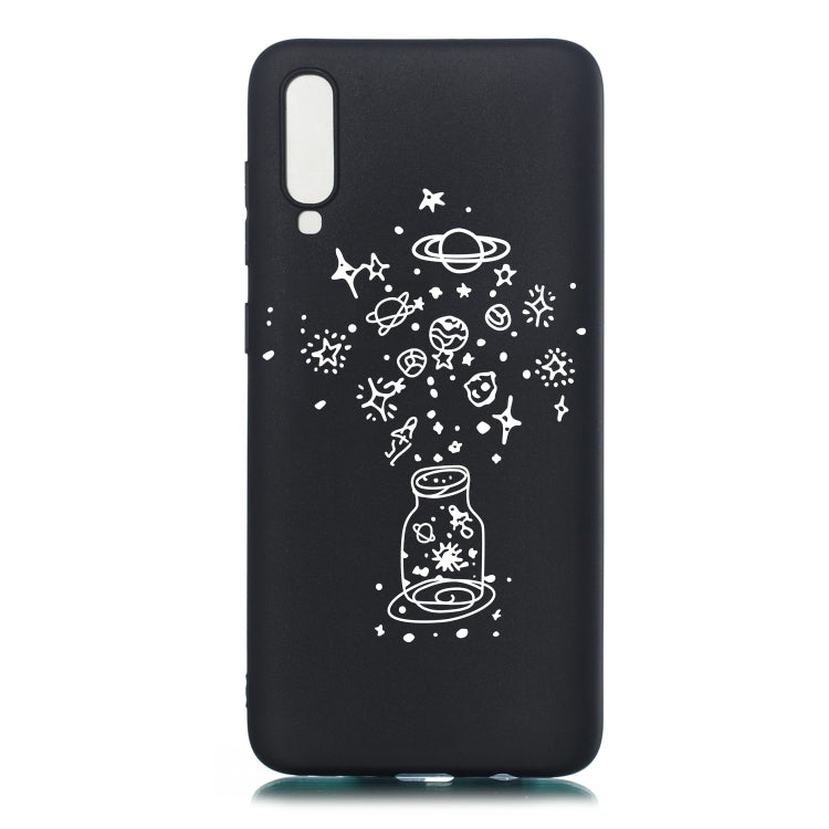 Wishing Bottle Painted Pattern Soft TPU Case for Galaxy A70