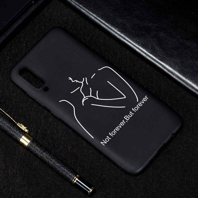 Distance Painted Pattern Soft TPU Case for Galaxy A70