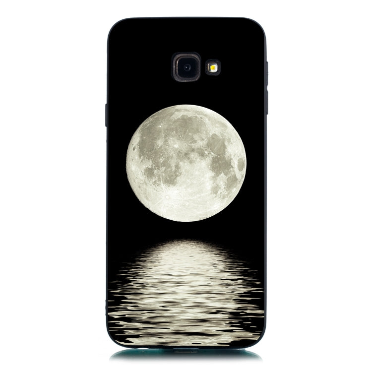 Moon Painted Pattern Soft TPU Case for Galaxy J4+