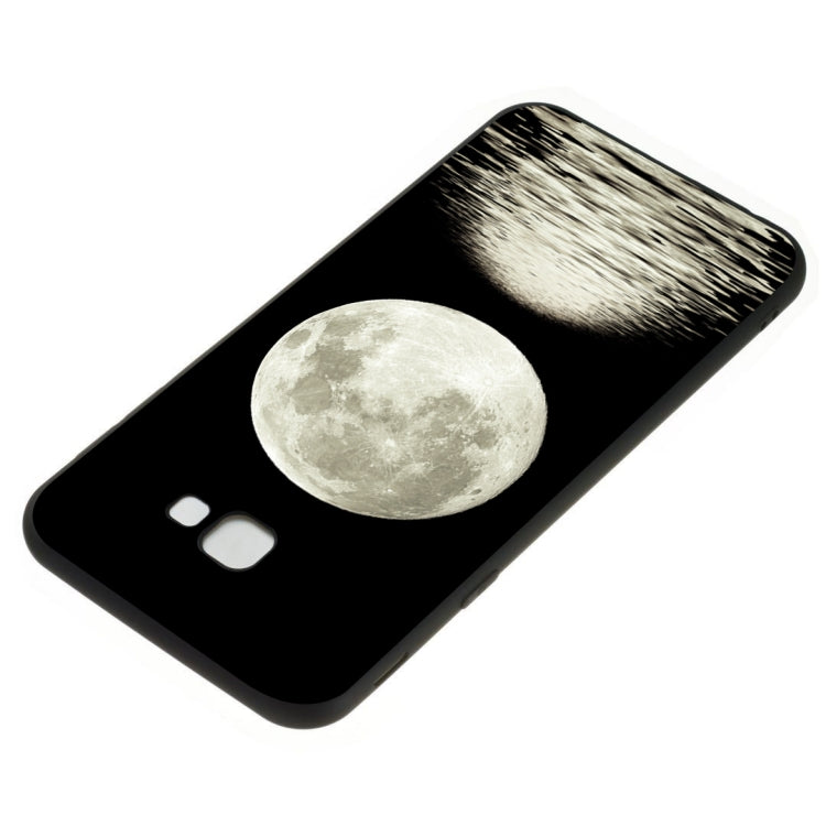 Moon Painted Pattern Soft TPU Case for Galaxy J4+