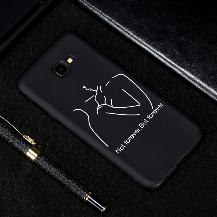Distance Painted Pattern Soft TPU Case for Galaxy J4+