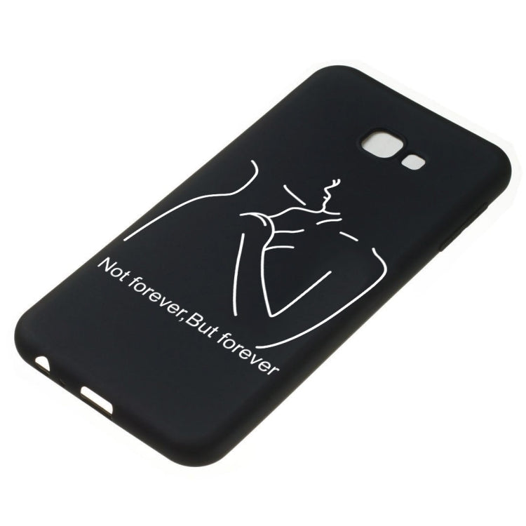 Distance Painted Pattern Soft TPU Case for Galaxy J4+