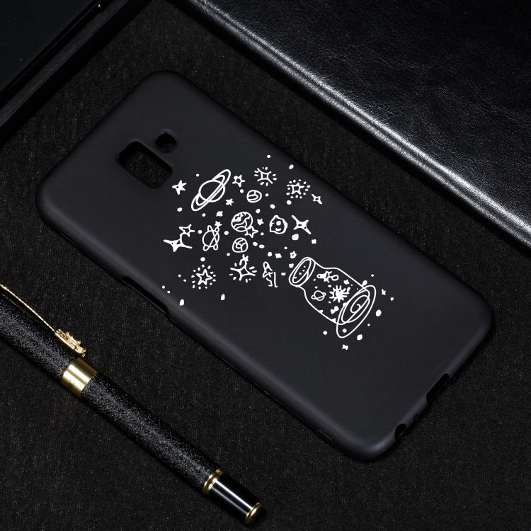 Wishing Bottle Painted Pattern Soft TPU Case for Galaxy J6+