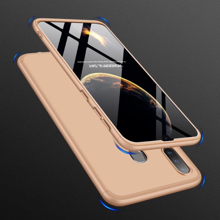GKK Three Stage Splicing Full Coverage PC Case for Galaxy M30 / A40s