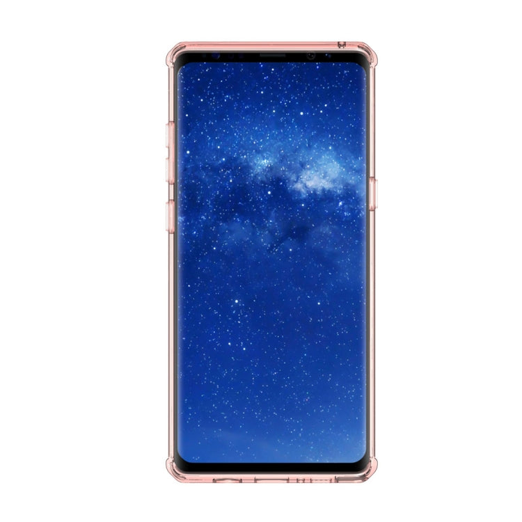 For Galaxy Note 8 Shockproof Acrylic + TPU Transparent Armor Protective Back Cover Case