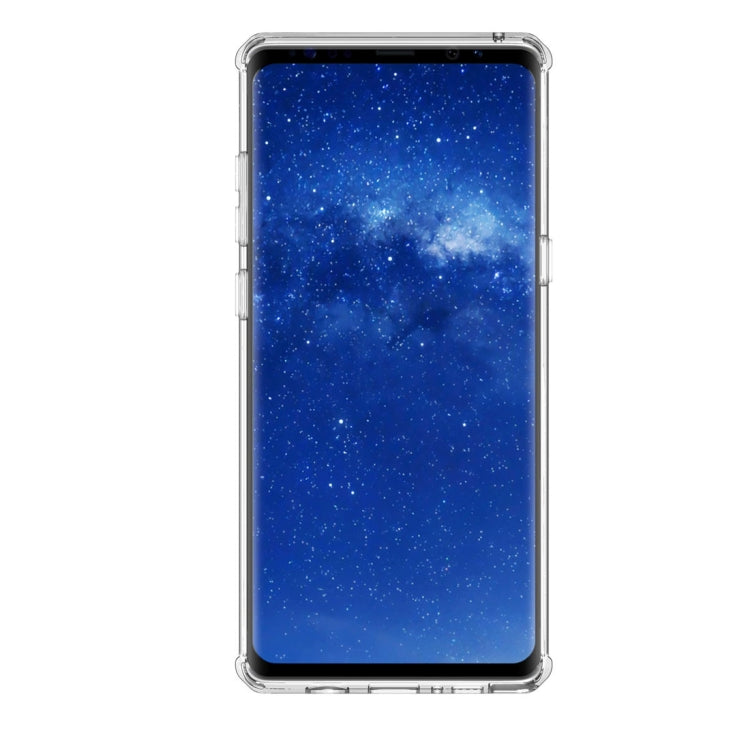 For Galaxy Note 8 Shockproof Acrylic + TPU Transparent Armor Protective Back Cover Case