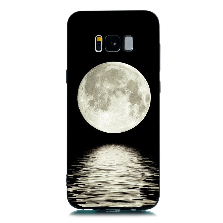 Moon Painted Pattern Soft TPU Case for Galaxy S8