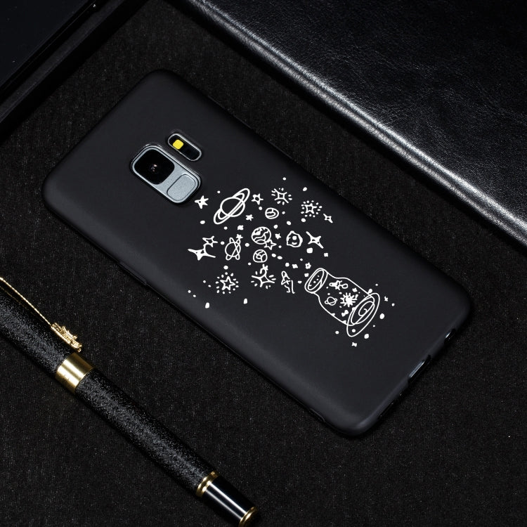 Wishing Bottle Painted Pattern Soft TPU Case for Galaxy S9