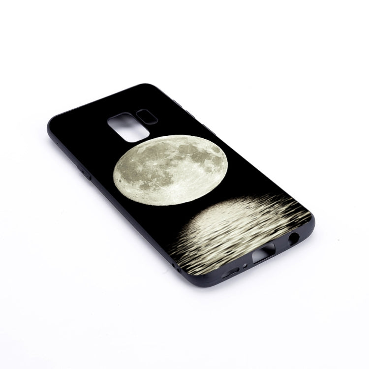 Moon Painted Pattern Soft TPU Case for Galaxy S9+