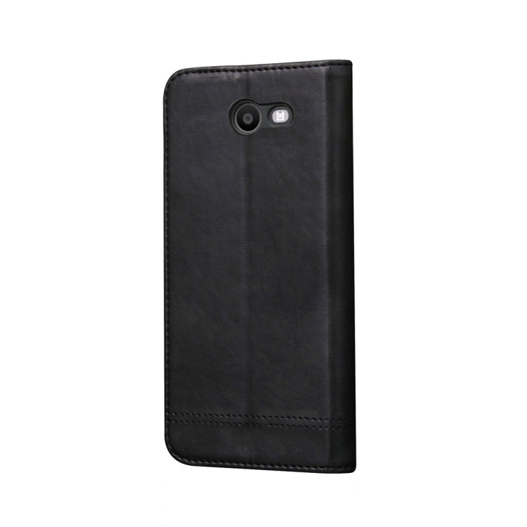 For Galaxy J5 (2017) (US Version) Retro Crazy Horse Texture Horizontal Flip Leather Case with Holder & Card Slots & Wallet