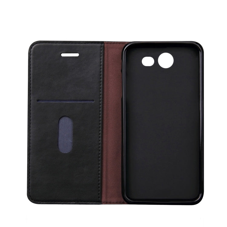 For Galaxy J7 (2017) (US Version) Retro Crazy Horse Texture Horizontal Flip Leather Case with Holder & Card Slots & Wallet