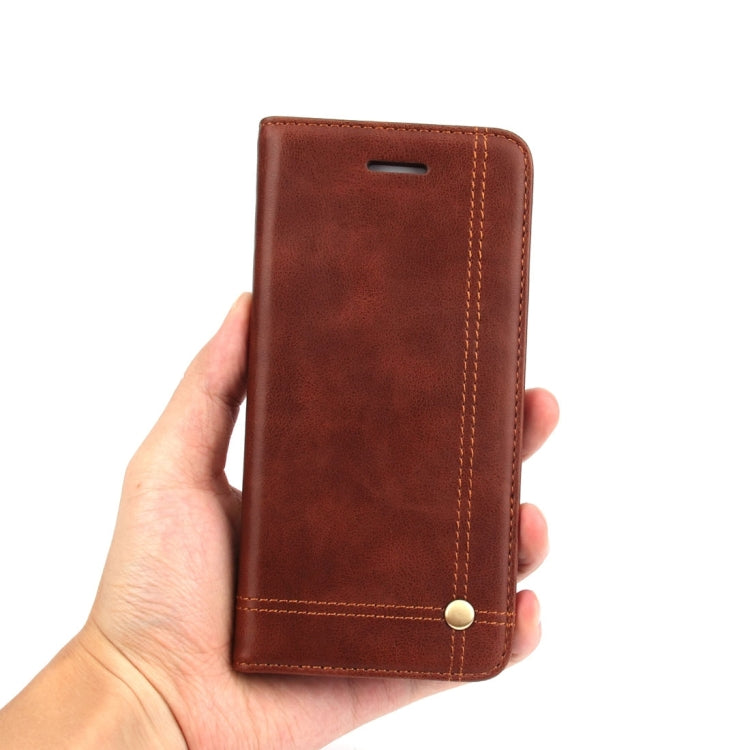For Galaxy J7 (2017) (US Version) Retro Crazy Horse Texture Horizontal Flip Leather Case with Holder & Card Slots & Wallet