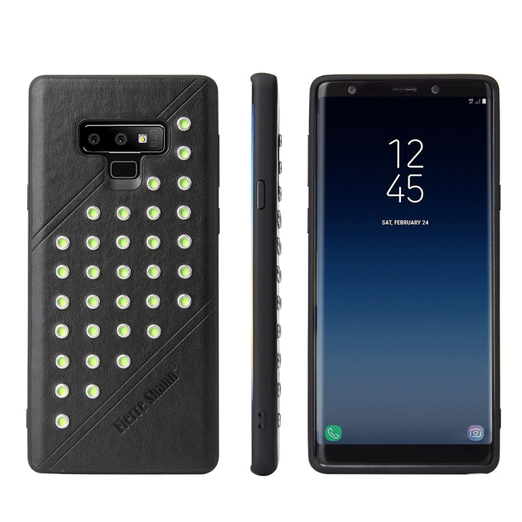 Star Series Retro Crazy Horse Texture PU Leather Case for Galaxy Note9
