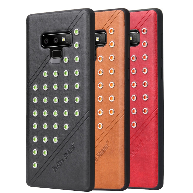 Star Series Retro Crazy Horse Texture PU Leather Case for Galaxy Note9