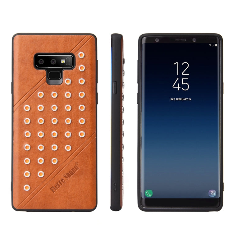 Star Series Retro Crazy Horse Texture PU Leather Case for Galaxy Note9