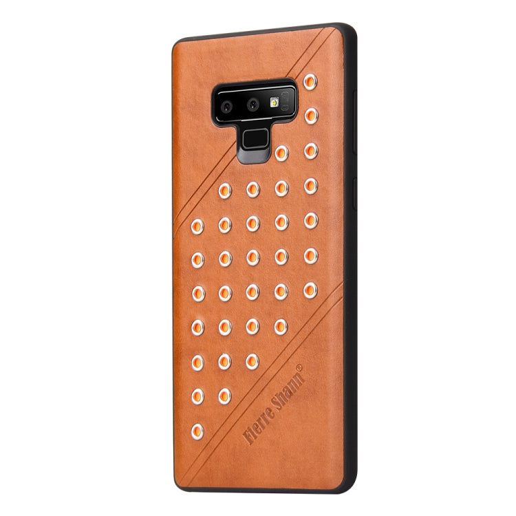 Star Series Retro Crazy Horse Texture PU Leather Case for Galaxy Note9