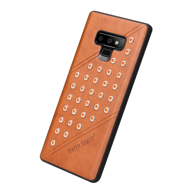 Star Series Retro Crazy Horse Texture PU Leather Case for Galaxy Note9