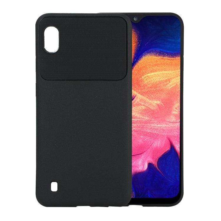 Beetle Series Shockproof TPU Case for Galaxy A10 (Black)