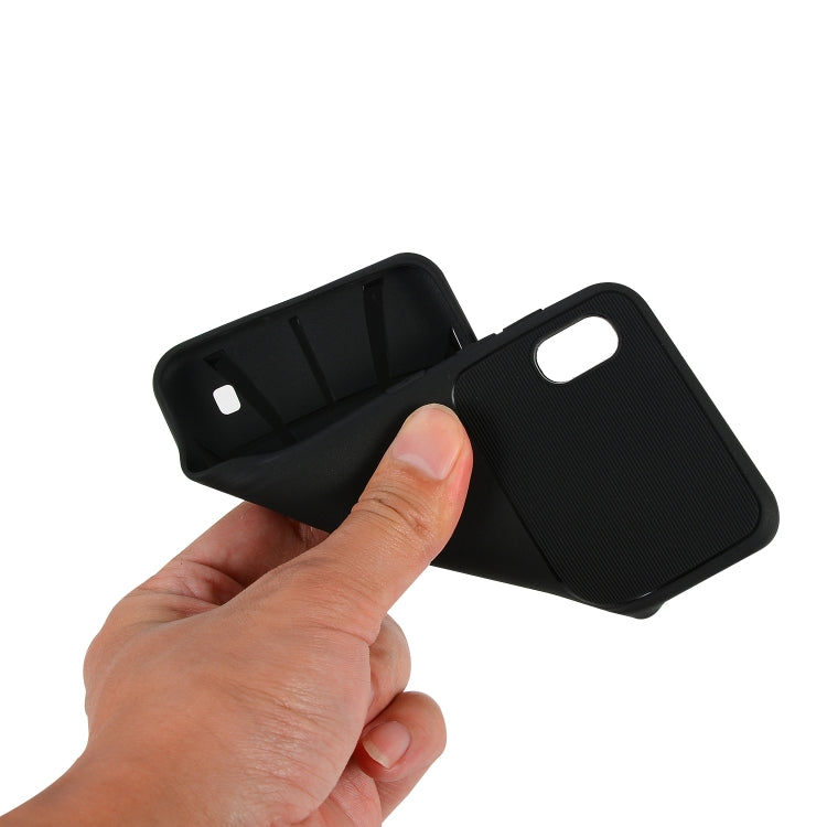 Beetle Series Shockproof TPU Case for Galaxy A10 (Black)