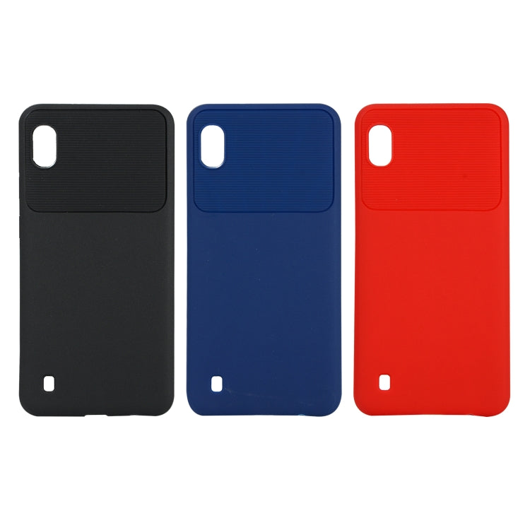 Beetle Series Shockproof TPU Case for Galaxy A10 (Black)