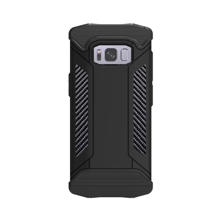 For Galaxy S8 TPU + PC Steel Armor Combination Case