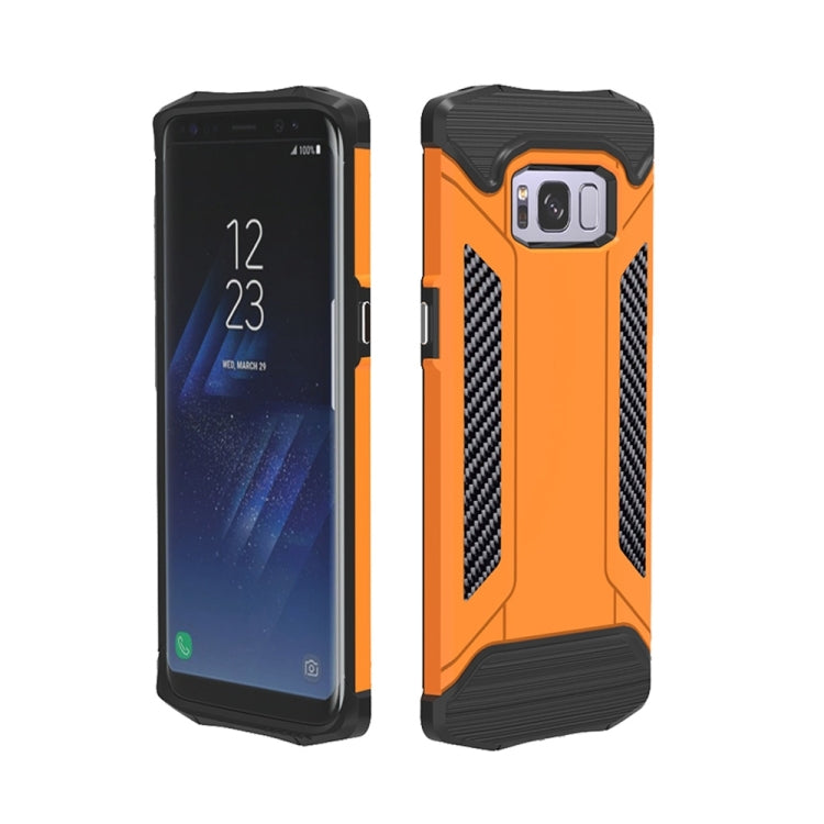 For Galaxy S8 TPU + PC Steel Armor Combination Case