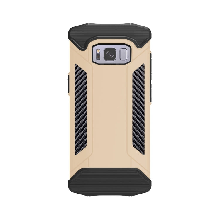 For Galaxy S8 TPU + PC Steel Armor Combination Case