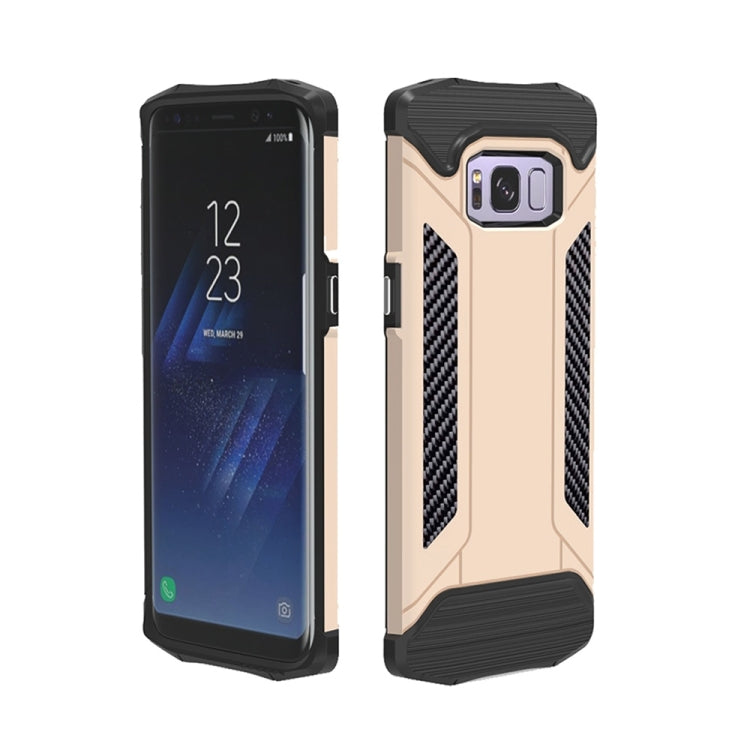 For Galaxy S8 TPU + PC Steel Armor Combination Case
