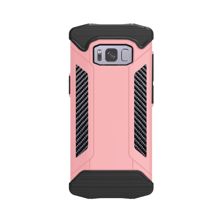 For Galaxy S8 TPU + PC Steel Armor Combination Case