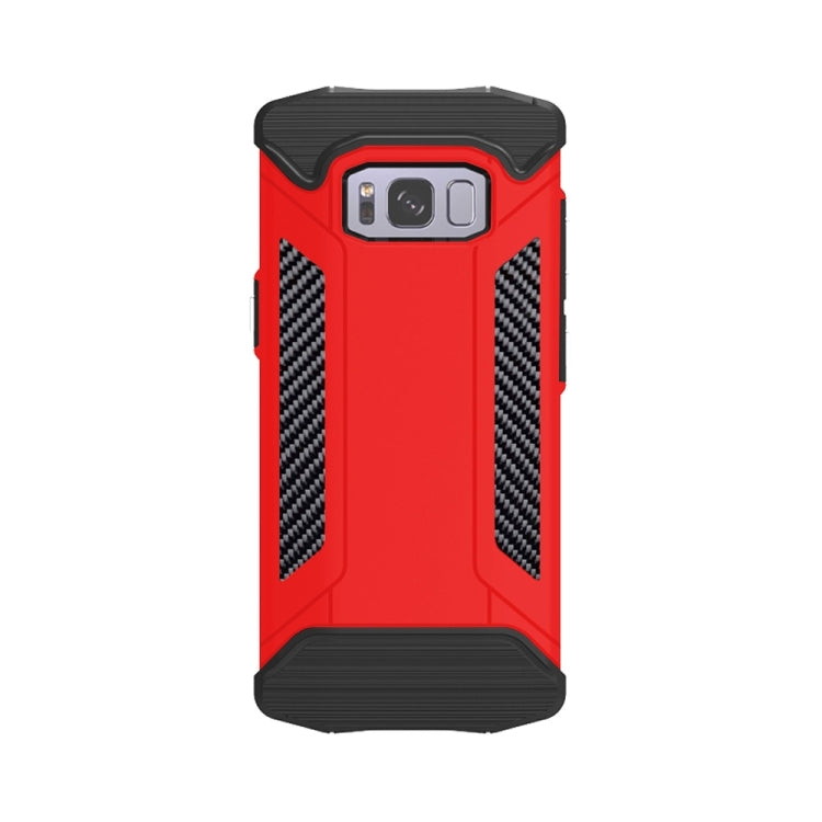 For Galaxy S8 TPU + PC Steel Armor Combination Case