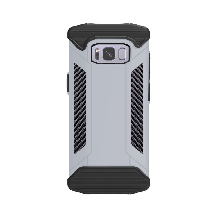 For Galaxy S8 TPU + PC Steel Armor Combination Case