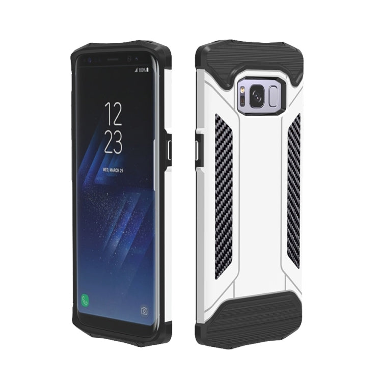For Galaxy S8 TPU + PC Steel Armor Combination Case