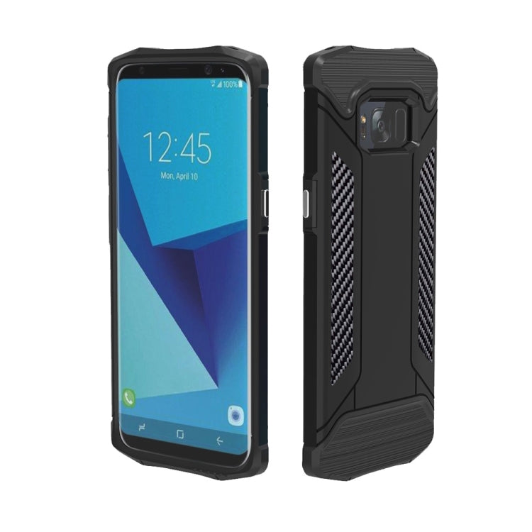 For Galaxy S8 + / G955 TPU + PC Steel Armor Combination Case