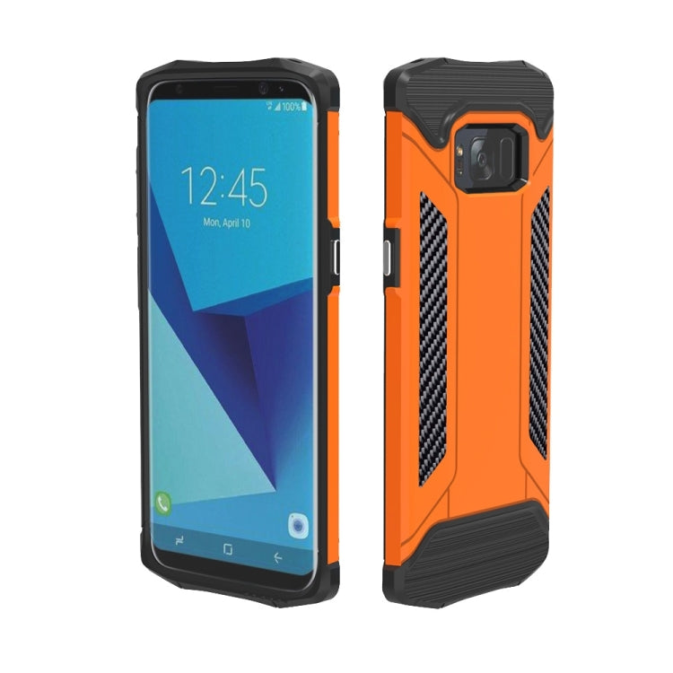 For Galaxy S8 + / G955 TPU + PC Steel Armor Combination Case