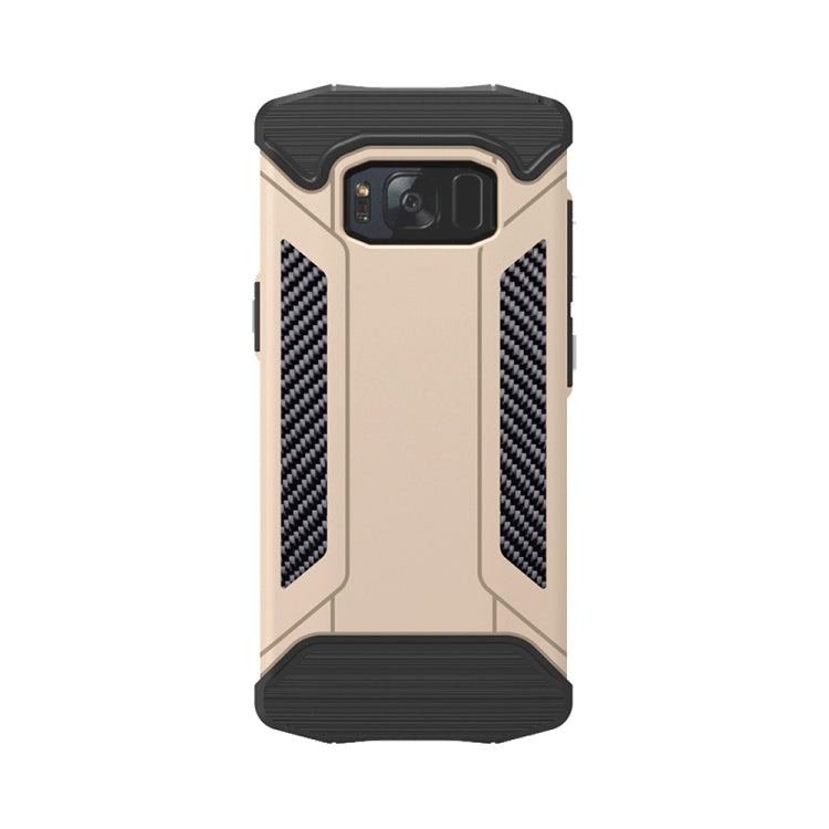 For Galaxy S8 + / G955 TPU + PC Steel Armor Combination Case