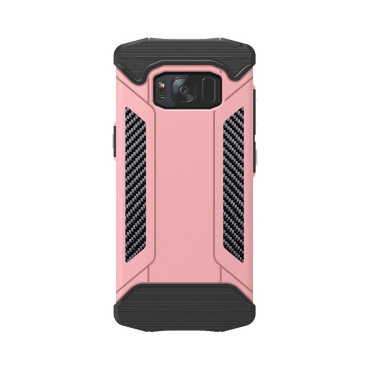 For Galaxy S8 + / G955 TPU + PC Steel Armor Combination Case