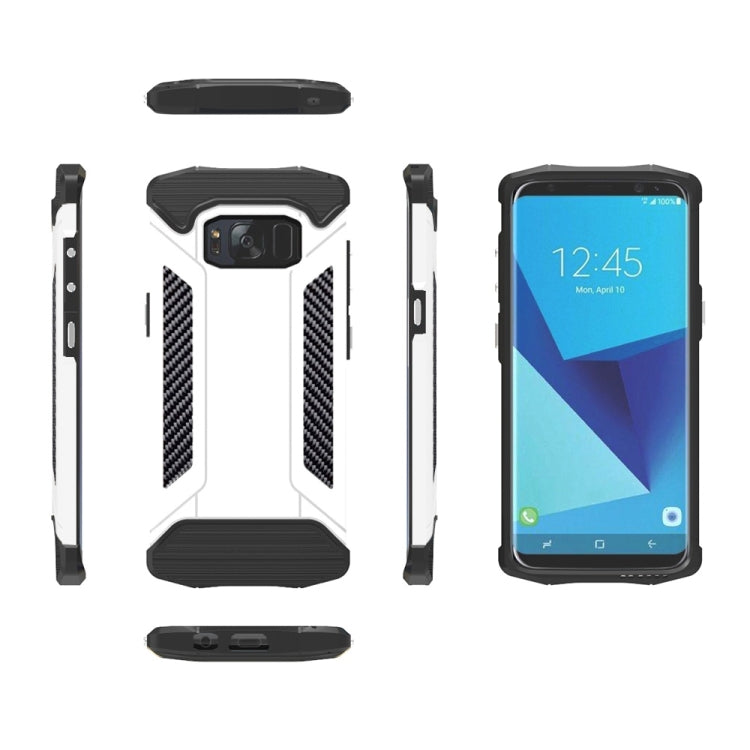 For Galaxy S8 + / G955 TPU + PC Steel Armor Combination Case