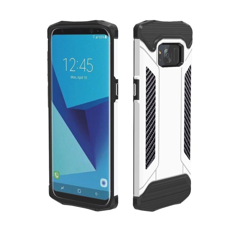 For Galaxy S8 + / G955 TPU + PC Steel Armor Combination Case