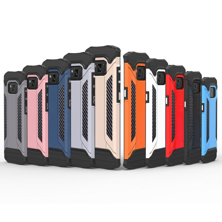 For Galaxy S8 + / G955 TPU + PC Steel Armor Combination Case