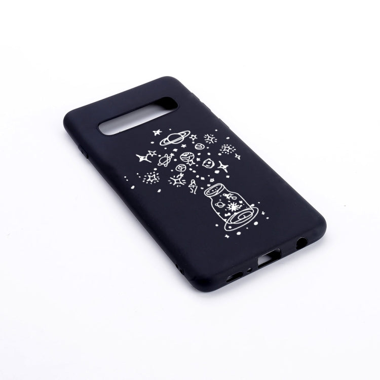 Wishing Bottle Painted Pattern Soft TPU Case for Galaxy S10e