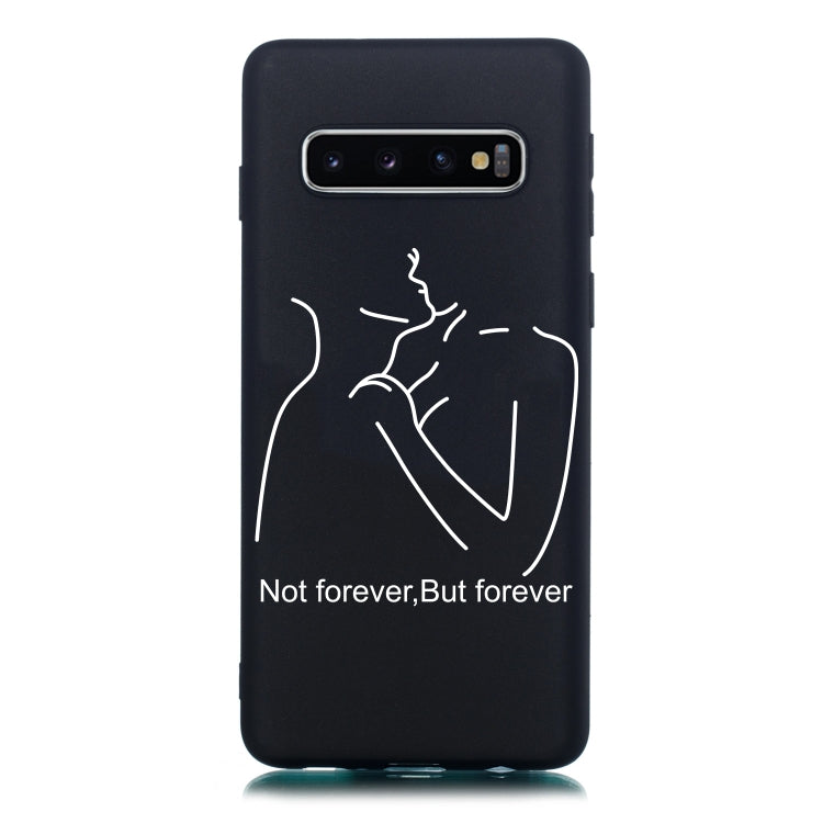 Distance Painted Pattern Soft TPU Case for Galaxy S10e