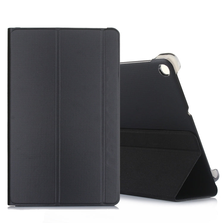 Business Horizontal Flip Leather Case for Galaxy Tab A 10.1 (2019) T510 / T515, with Holder (Black)