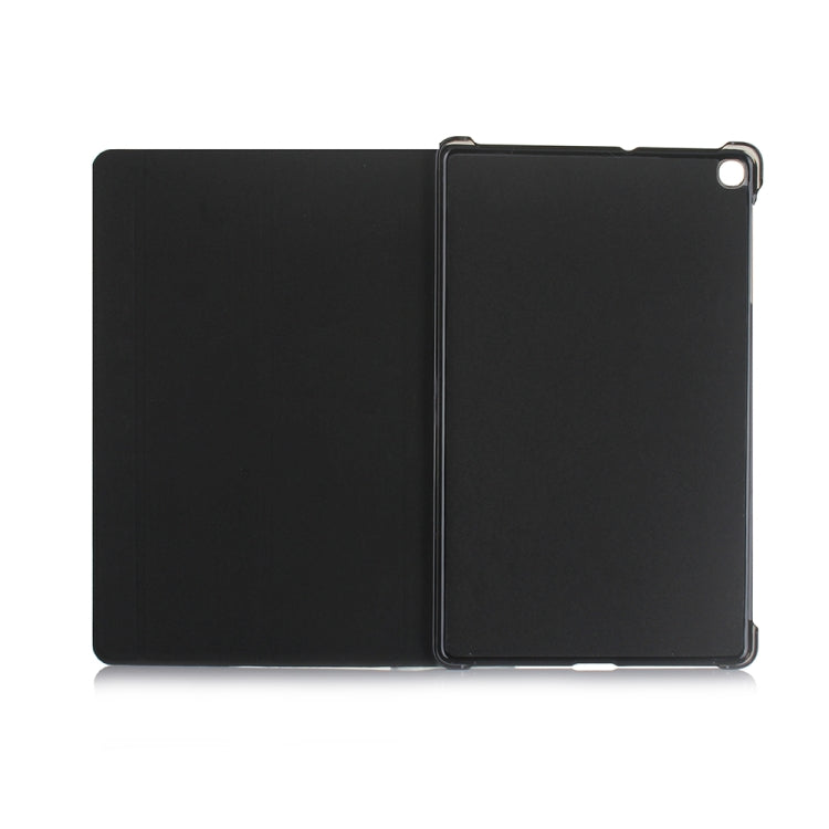 Business Horizontal Flip Leather Case for Galaxy Tab A 10.1 (2019) T510 / T515, with Holder (Black)