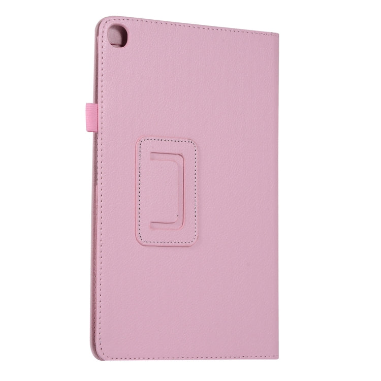 Litchi Texture Horizontal Flip Leather Case for Galaxy Tab A 10.1 (2019) T510 / T515, with Holder