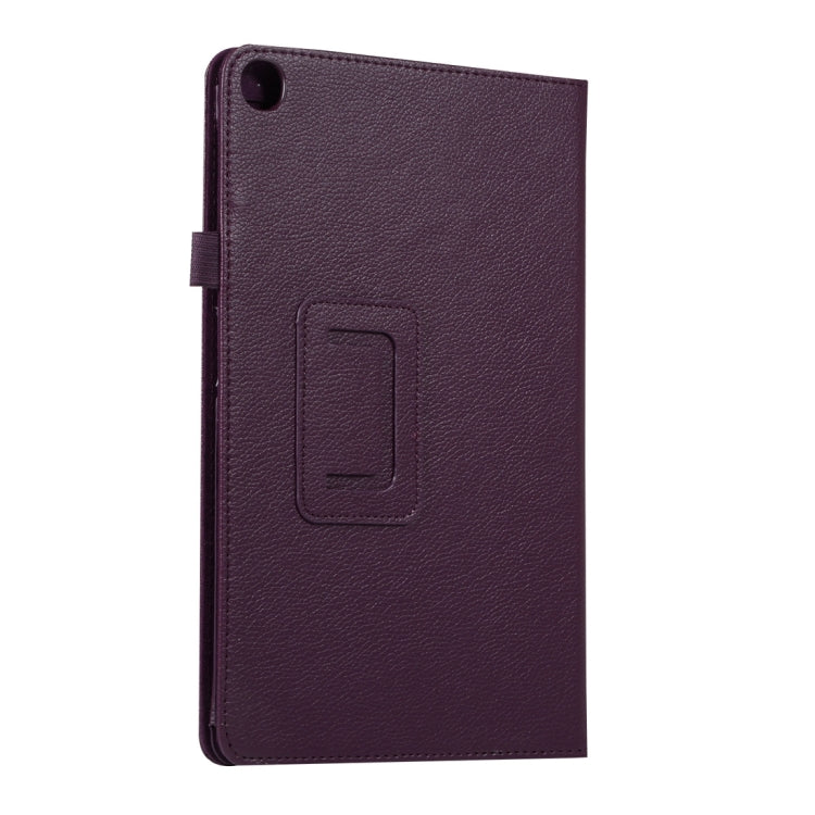 Litchi Texture Horizontal Flip Leather Case for Galaxy Tab A 10.1 (2019) T510 / T515, with Holder
