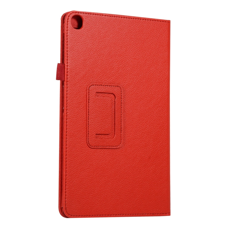 Litchi Texture Horizontal Flip Leather Case for Galaxy Tab A 10.1 (2019) T510 / T515, with Holder