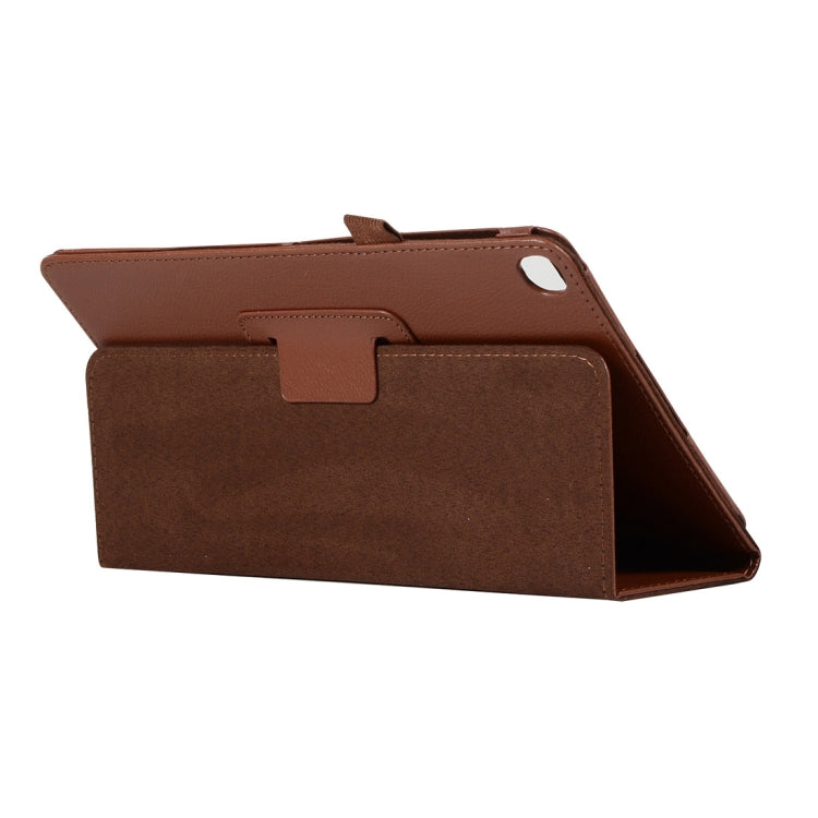 Litchi Texture Horizontal Flip Leather Case for Galaxy Tab A 10.1 (2019) T510 / T515, with Holder