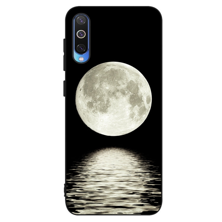 Moon Painted Pattern Soft TPU Case for Galaxy A50
