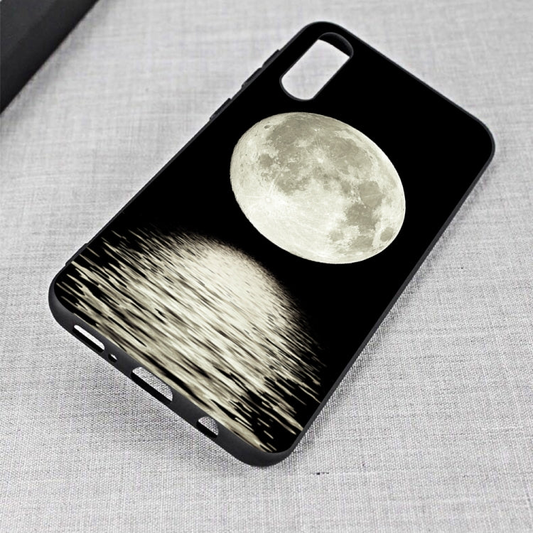 Moon Painted Pattern Soft TPU Case for Galaxy A50